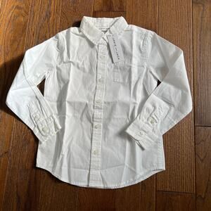 Janie and Jack Long Sleeve Oxford Button-Up Shirt Size Small 100%